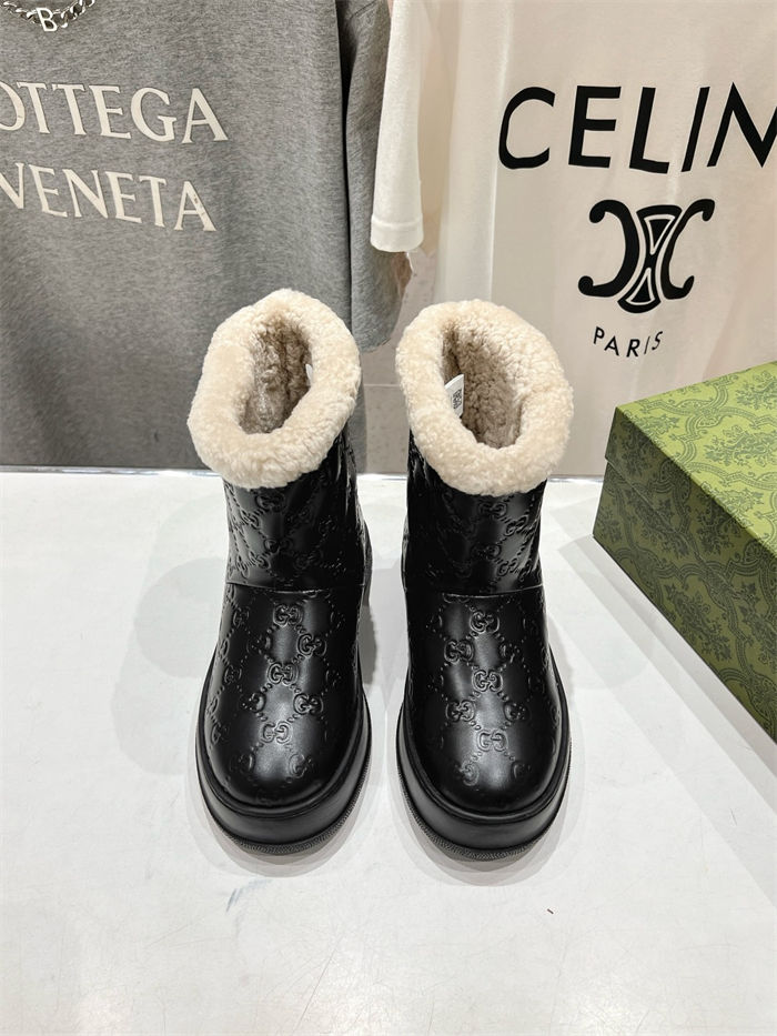 Gucci Women's Boots Shearling