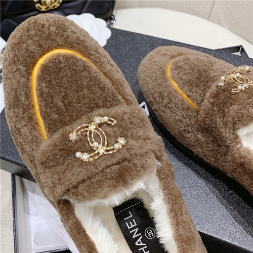 Chanel Women's Fur Flats