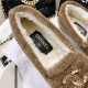 Chanel Women's Fur Flats