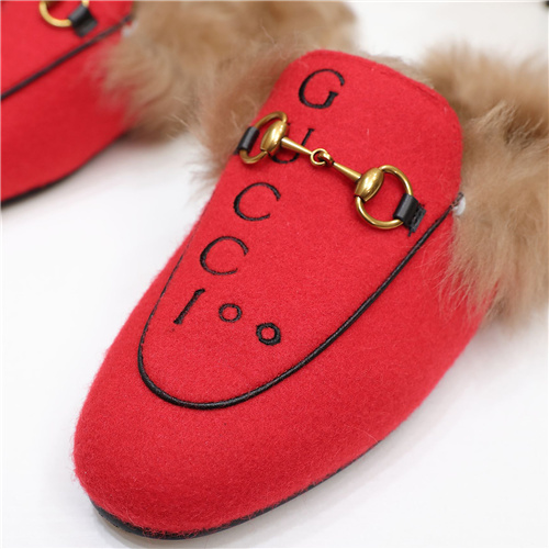 Gucci Princetown slippers With Wool Lining