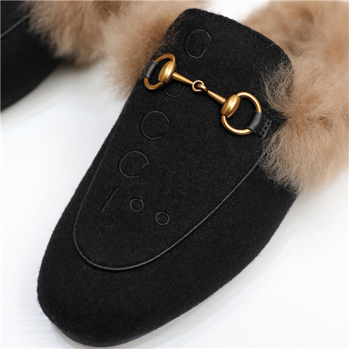 Gucci Princetown slippers With Wool Lining