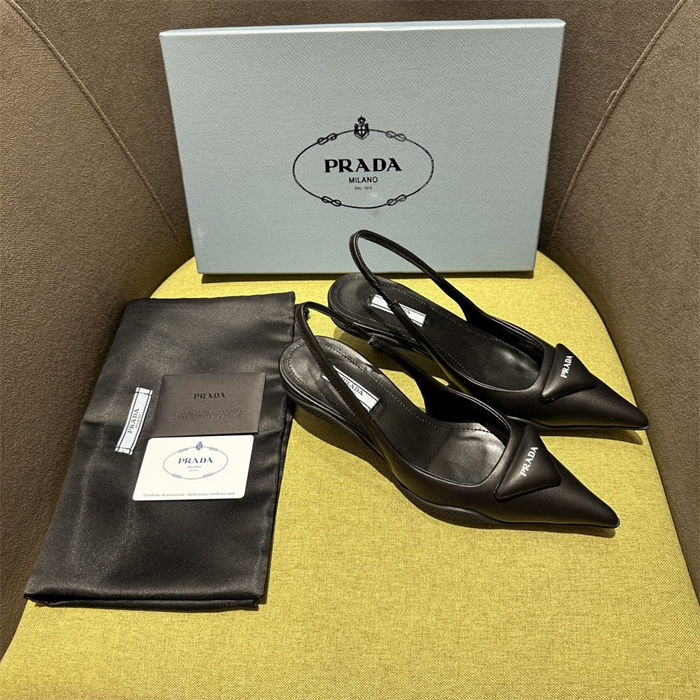 Prada Slingback Pumps 50MM Lambskin