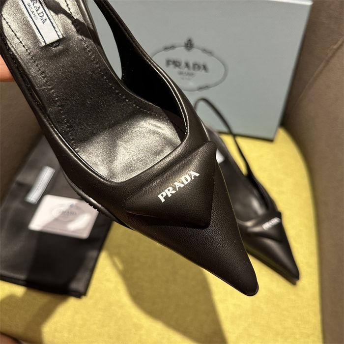 Prada Slingback Pumps 50MM Lambskin