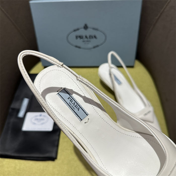 Prada Slingback Pumps 50MM Lambskin