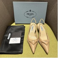 Prada Slingback Pumps 50MM Lambskin