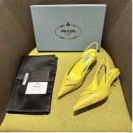 Prada Slingback Pumps 50MM Lambskin