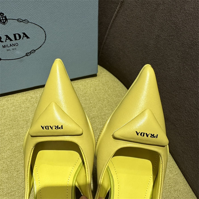 Prada Slingback Pumps 50MM Lambskin