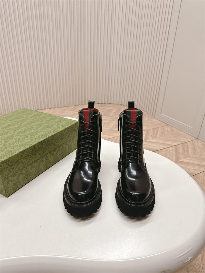 Gucci Women's Boots Lace-Up