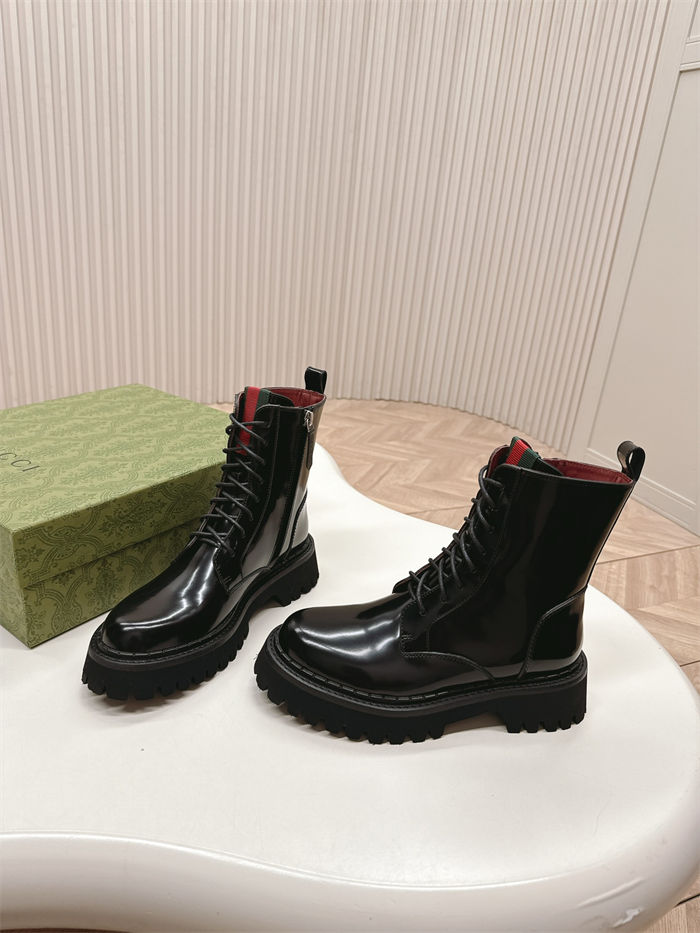 Gucci Women's Boots Lace-Up