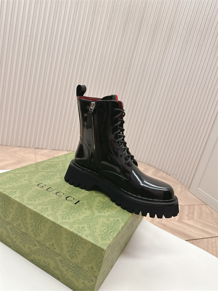 Gucci Women's Boots Lace-Up