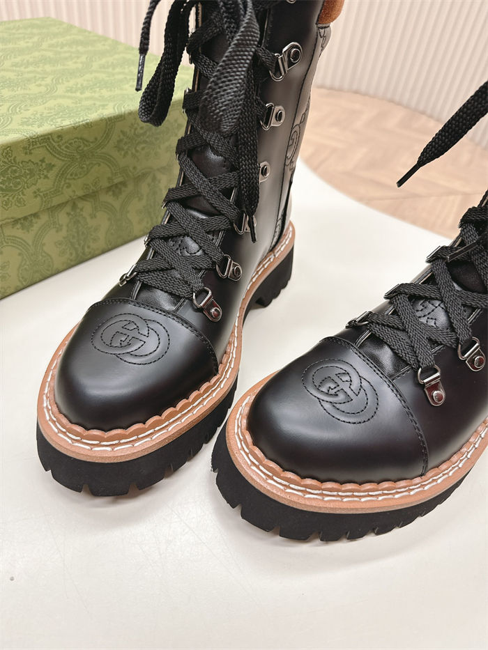 Gucci Women's Boots Lace-Up