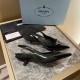 Prada Slingback Pumps 50MM Brushed