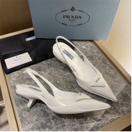 Prada Slingback Pumps 50MM Brushed