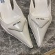 Prada Slingback Pumps 50MM Brushed