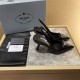 Prada Slingback Pumps 90MM Brushed