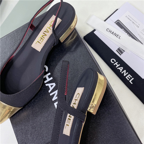 Chanel Slingback Flats G31319