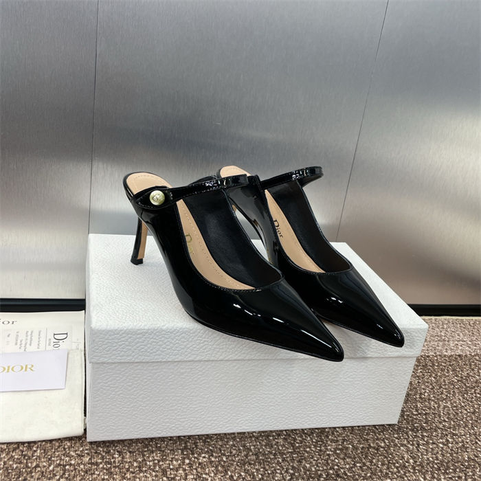 Dior Jolie Heeled Mules 70MM