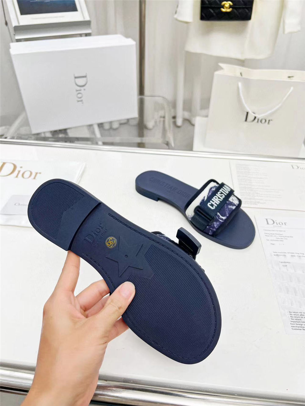 Christian Dior Women Slippers