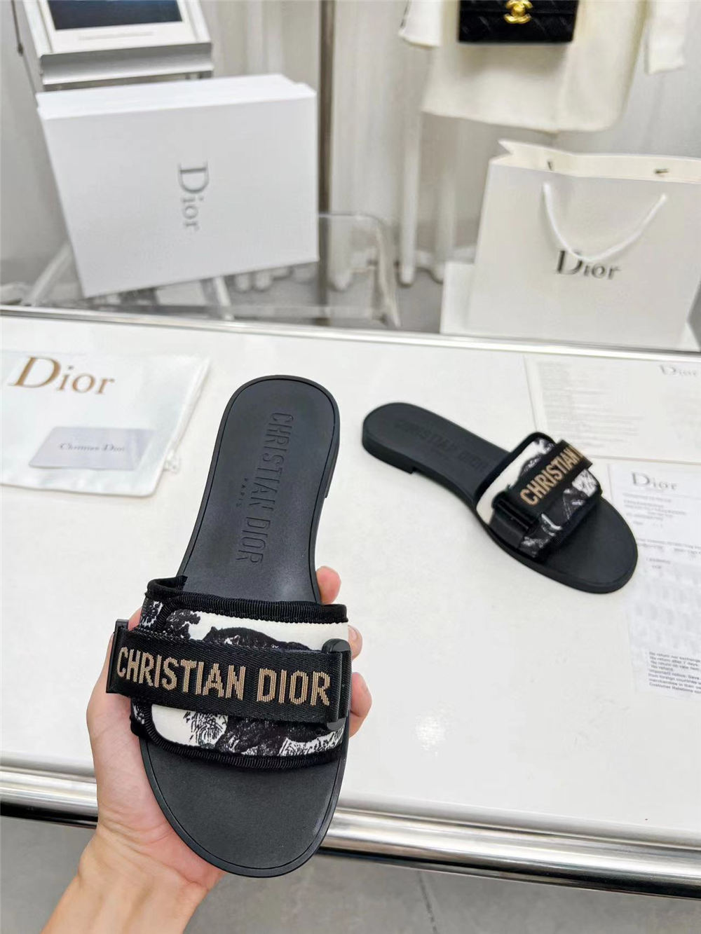 Christian Dior Women Slippers