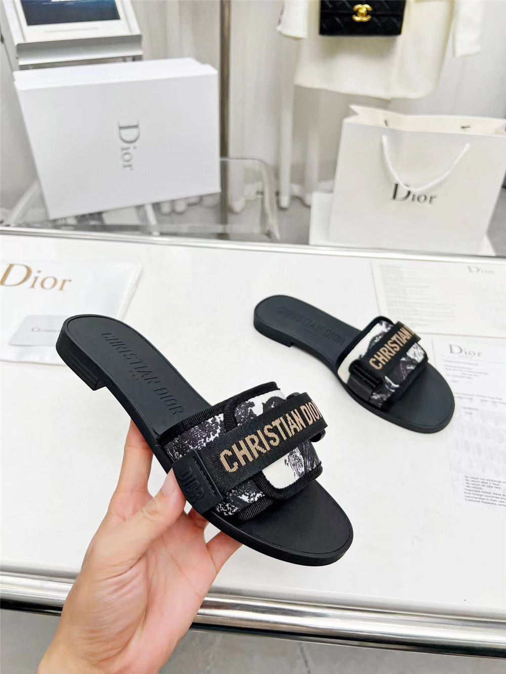 Christian Dior Women Slippers