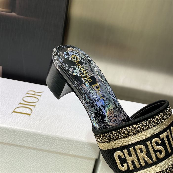 Dior Dway Heeled Slide #4707