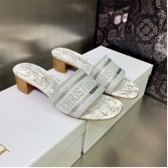 Dior Dway Heeled Slide #4707