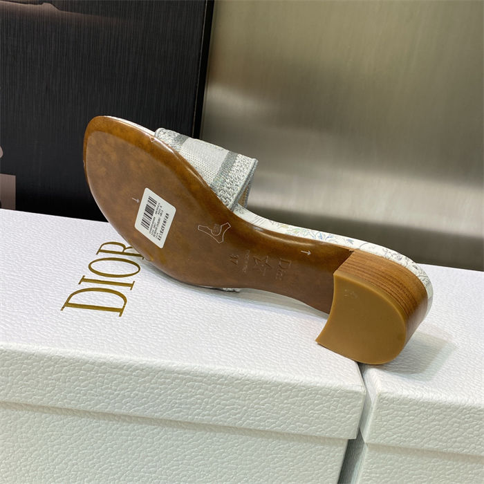 Dior Dway Heeled Slide #4707