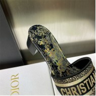 Dior Dway Heeled Slide #4707