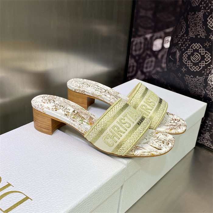 Dior Dway Heeled Slide #4707