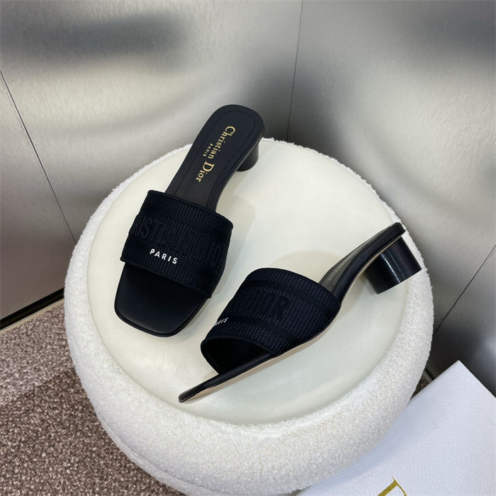 Dior Dway Slide Square Toe