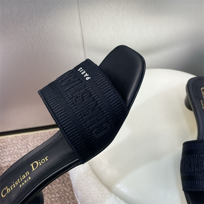 Dior Dway Slide Square Toe