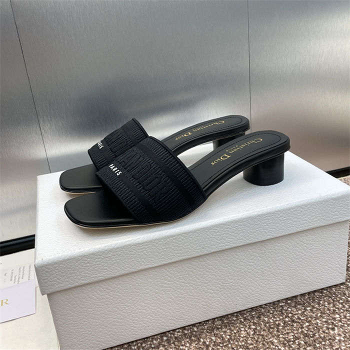 Dior Dway Slide Square Toe