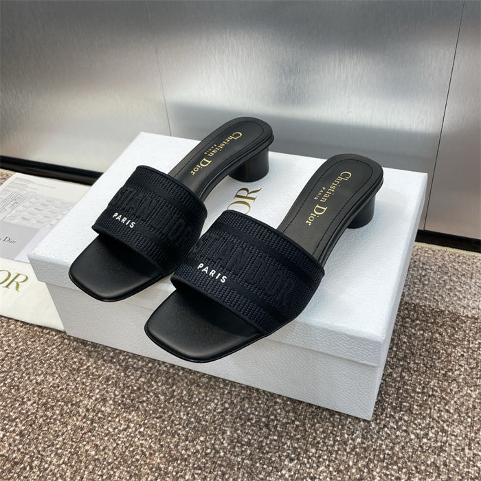 Dior Dway Slide Square Toe