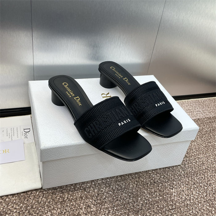 Dior Dway Slide Square Toe