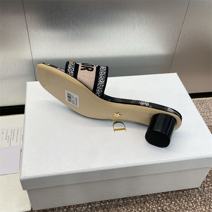 Dior Dway Slide Square Toe