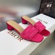 Dior Dway Slide Square Toe