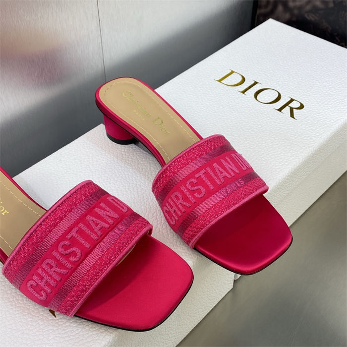 Dior Dway Slide Square Toe