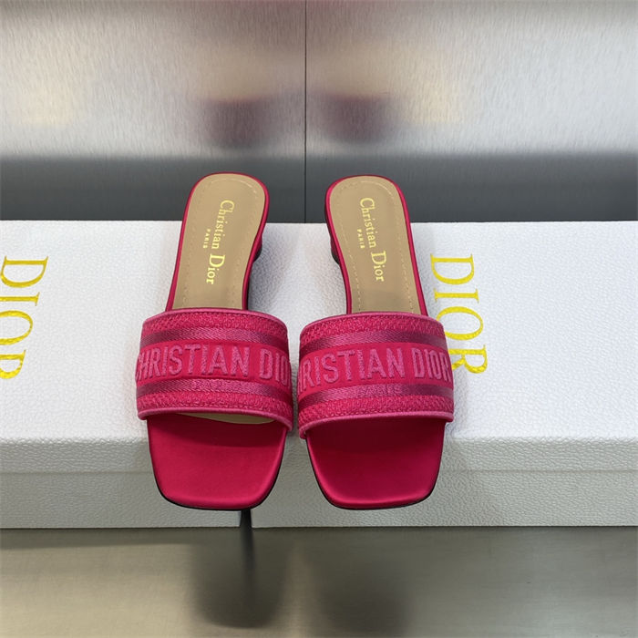 Dior Dway Slide Square Toe