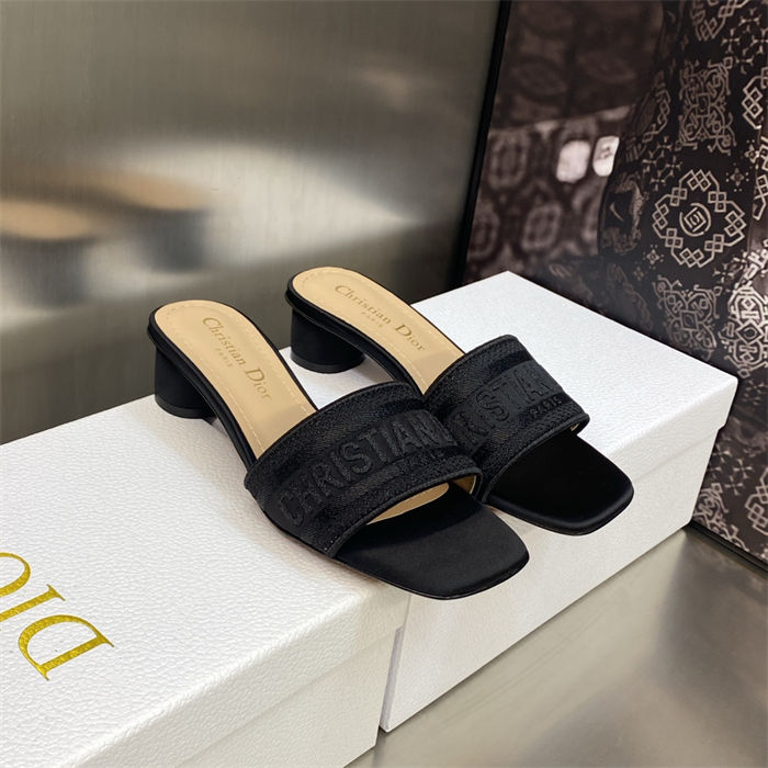 Dior Dway Slide Square Toe