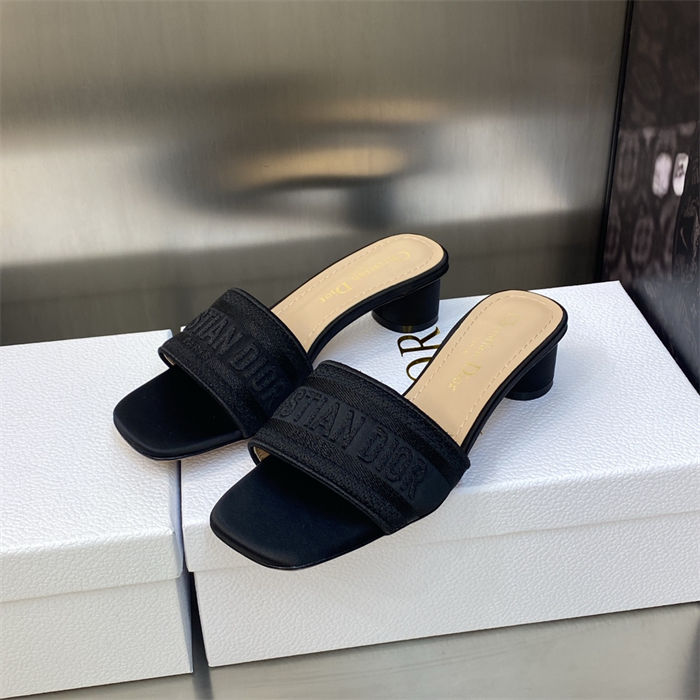 Dior Dway Slide Square Toe