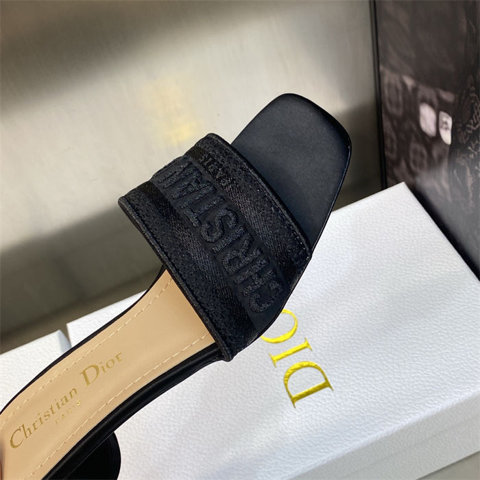 Dior Dway Slide Square Toe