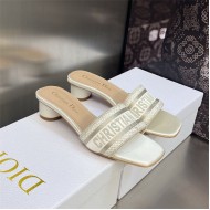 Dior Dway Slide Square Toe