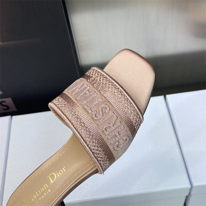 Dior Dway Slide Square Toe