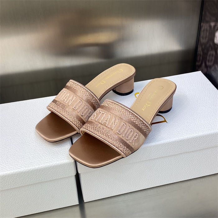 Dior Dway Slide Square Toe