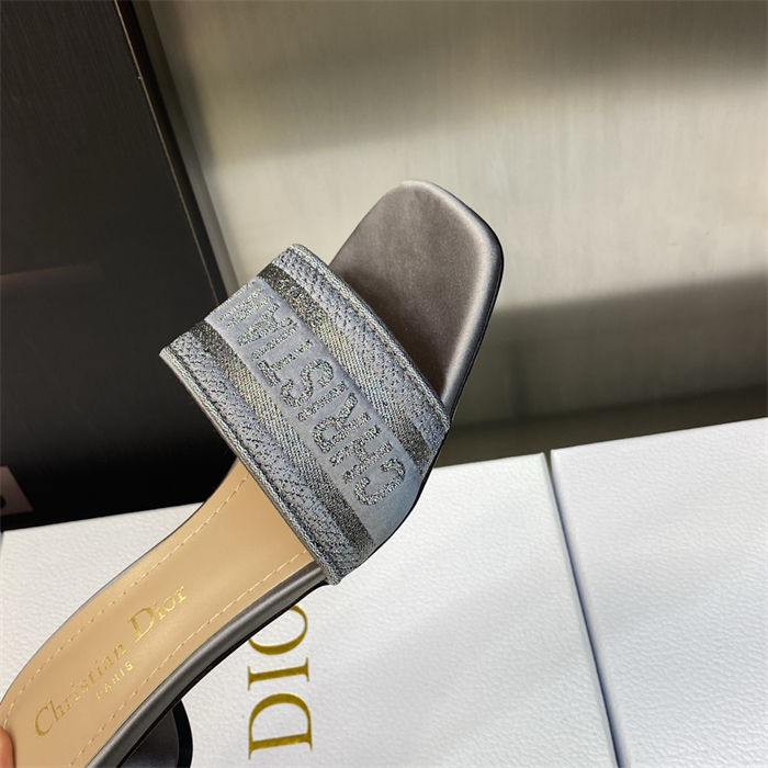 Dior Dway Slide Square Toe