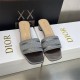 Dior Dway Slide Square Toe