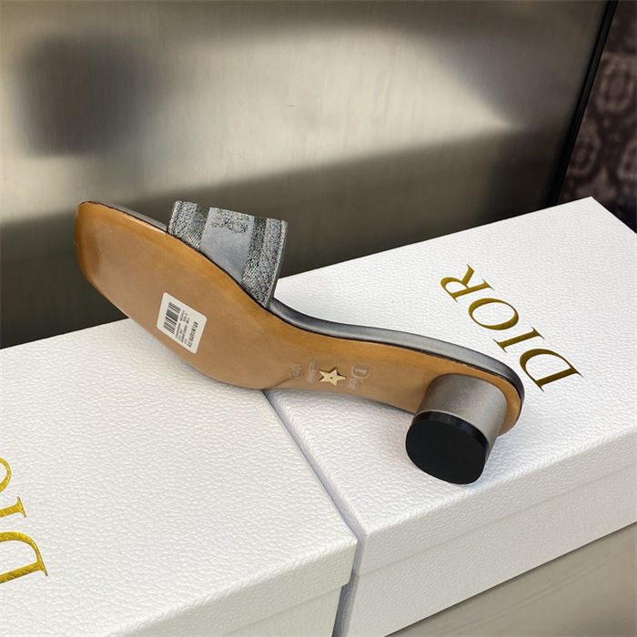 Dior Dway Slide Square Toe