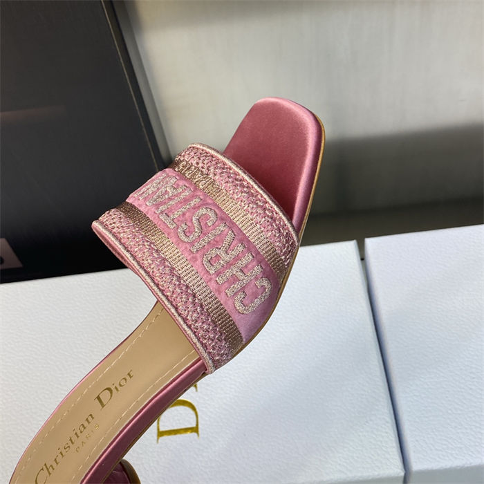 Dior Dway Slide Square Toe