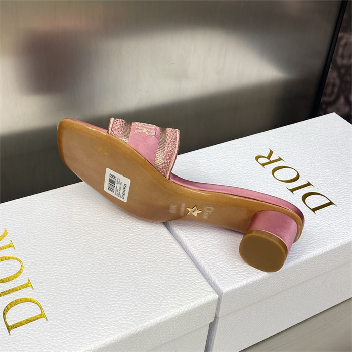 Dior Dway Slide Square Toe