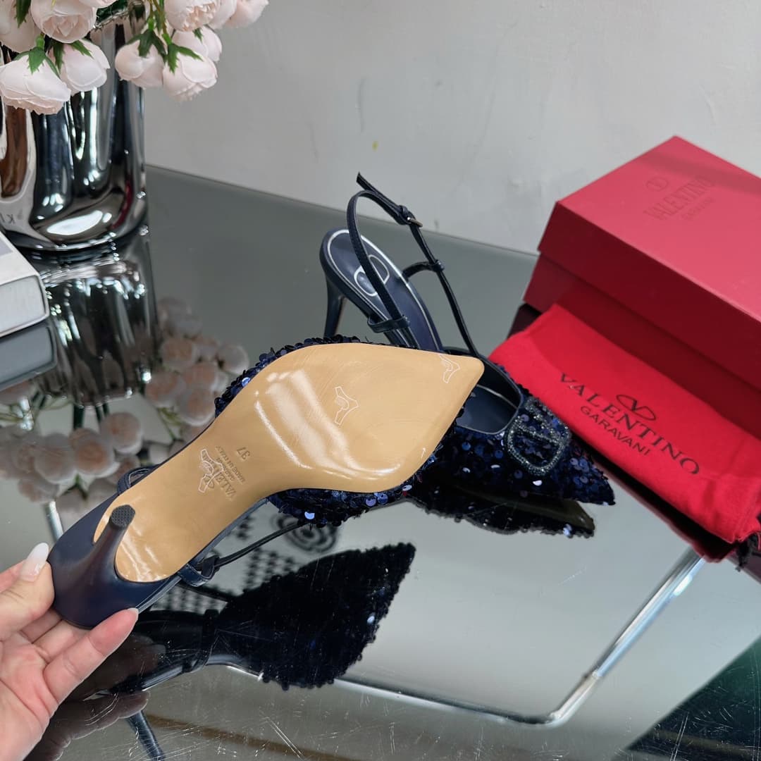 Valentino Slingback Pump Flat/40mm/80mm/100mm